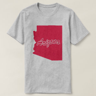 Estado da Camiseta em forma de Arizona
