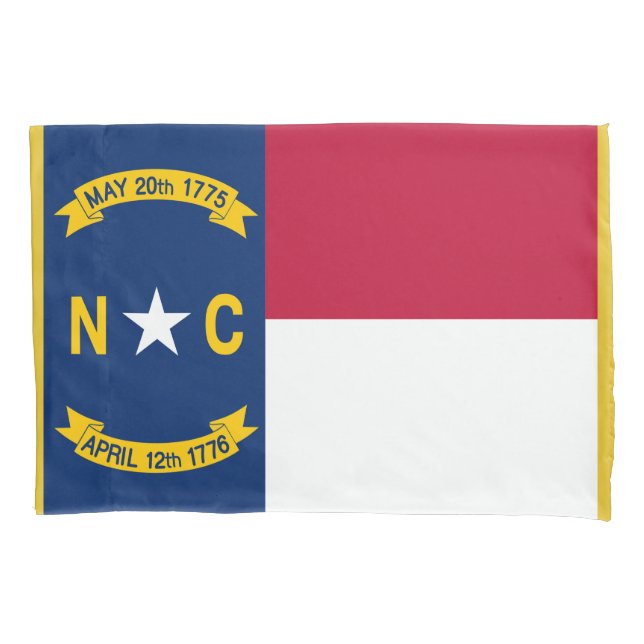 Estado da Carolina do Norte, Bandeira Impressão Pa (Frente)