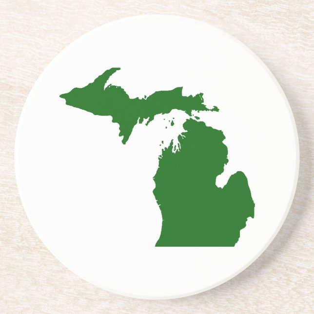 Estado da Porta copos Sandstone de Michigan (Frente)