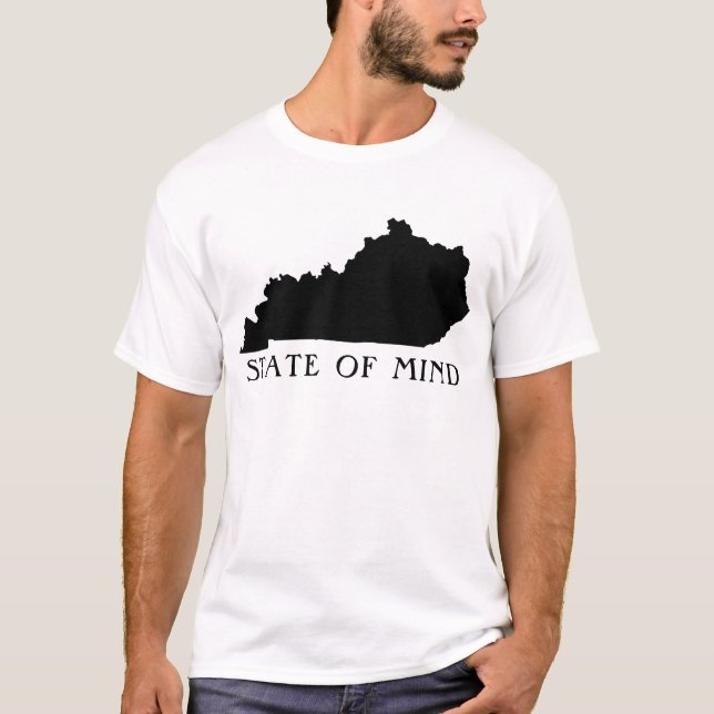 Estado de Kentucky da Mind T-Shirt (Frente)