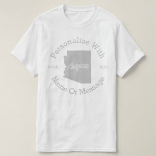 Estado de t-shirt PERSONALIZADO da arizona