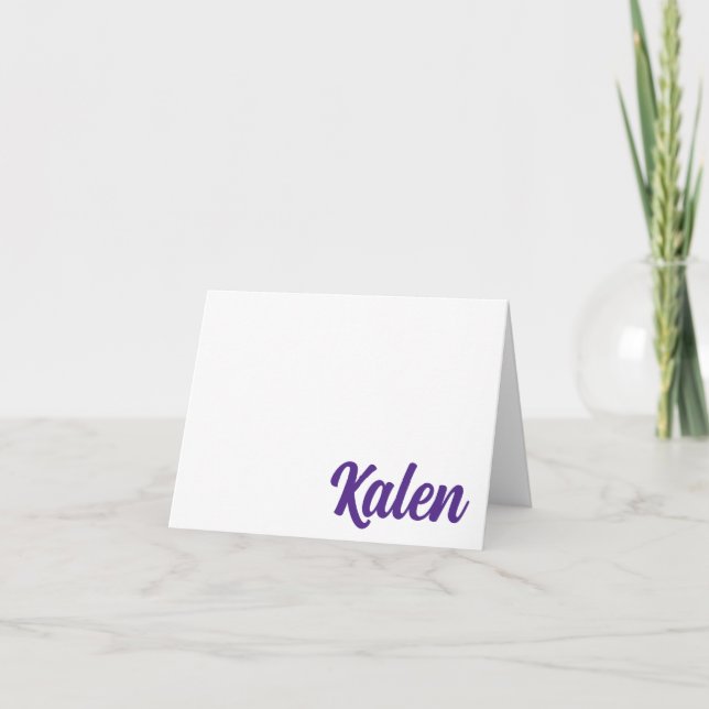 Estado do Kansas! Cartões de Nota Dobrados Persona (Frente)