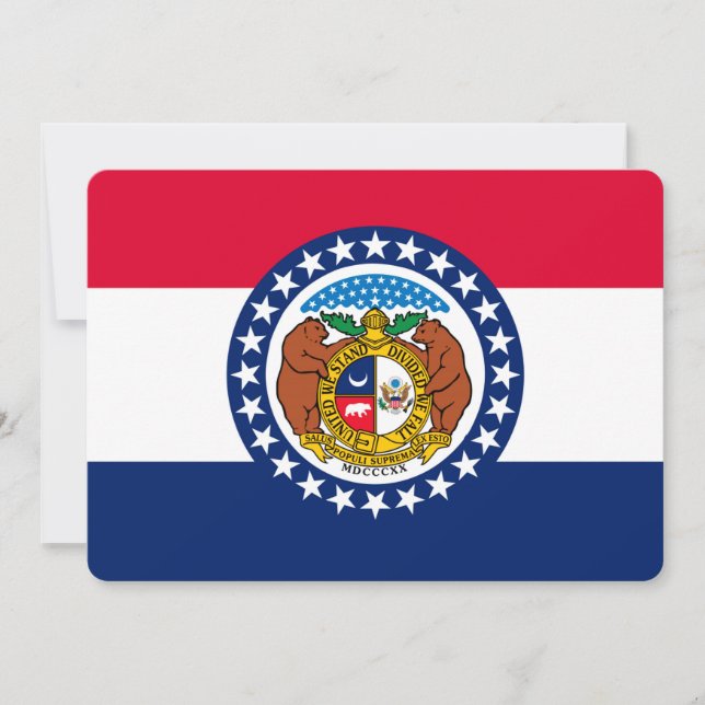 Estado do Missouri Flag Design (Frente)