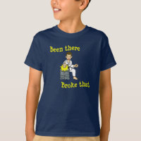 Estado quebrou essa camisa dos meninos T das artes