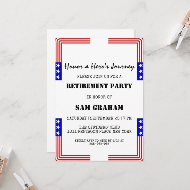 estados unidos bandeira convites à reforma militar (Frente/Verso In Situ)