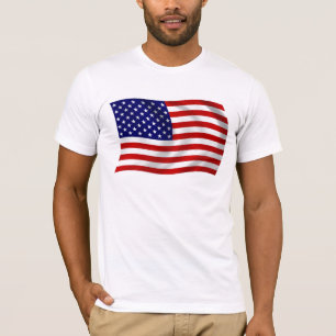 Estados Unidos da América (EUA) Flag T-shirt