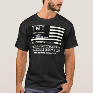 ESTADOS UNIDOS DA AUDÁCIA. JMT Basic Camiseta Pret