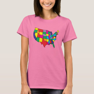 Estados Unidos mapeiam T-Shirt