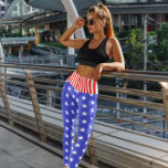 Estados Unidos Stars and Stripes Leggings<br><div class="desc">Estrelas e leggings dos EUA</div>