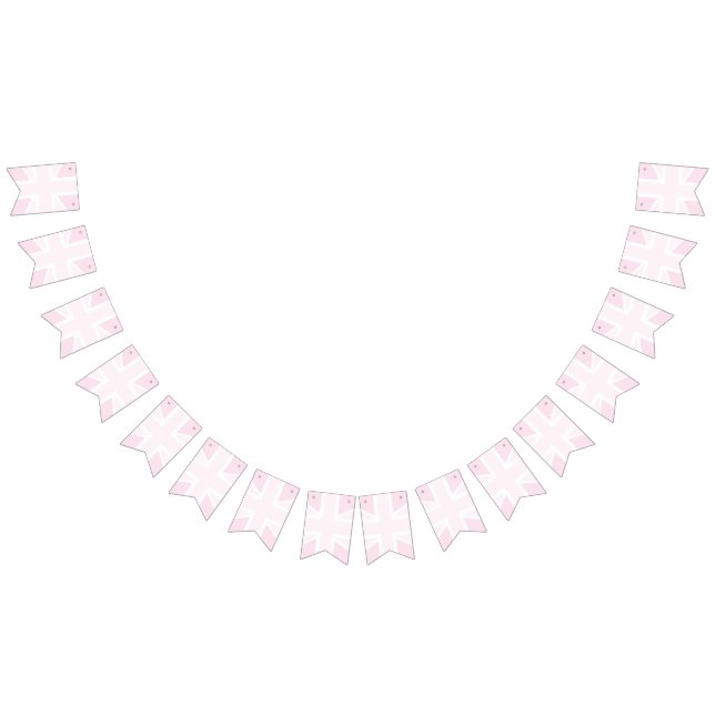 Estamenha cor-de-rosa da bandeira de Union Jack (Todos)