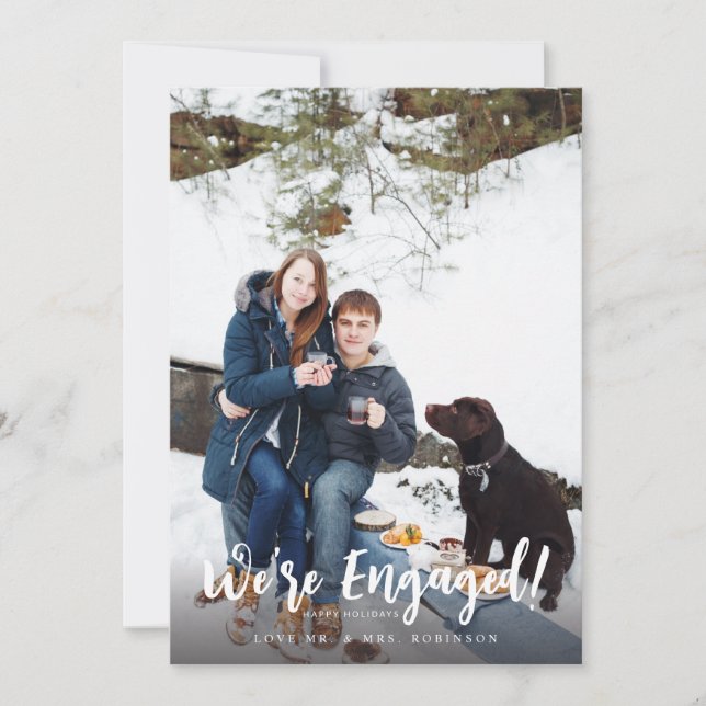 Estamos comprometidos com a foto minimalista V (Frente)