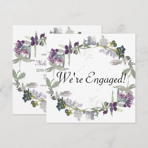 Estamos Engajados Aquarela Flores Silvestres Lavan