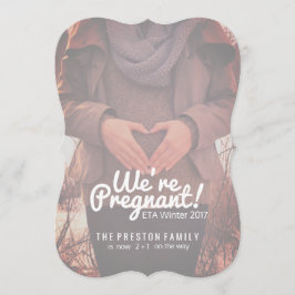 Estamos Grávidas e com Anúncio de Gravidez Persona