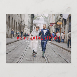 Estamos Indo Virtuais Convite de Casamento Virtu