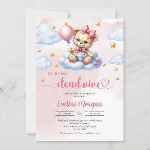 Estamos no convite para o chá de fraldas das 9 rap