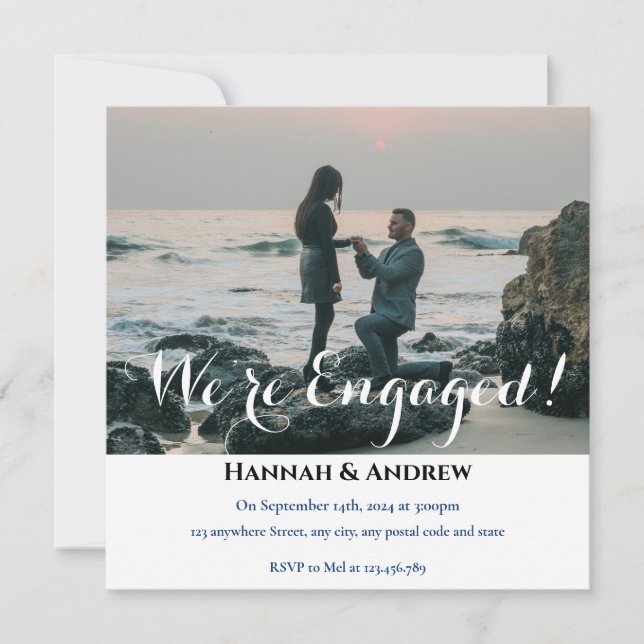 Estamos noivos! (Frente)