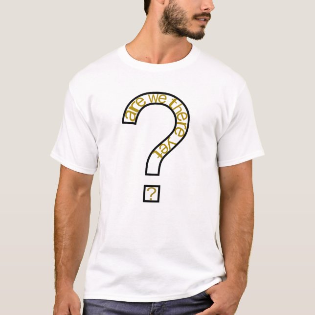 Estamos nós lá contudo o t-shirt (Frente)