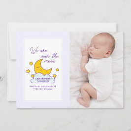 Estamos Sobre O Anúncio De Nascimento Da Lua 2 Fot