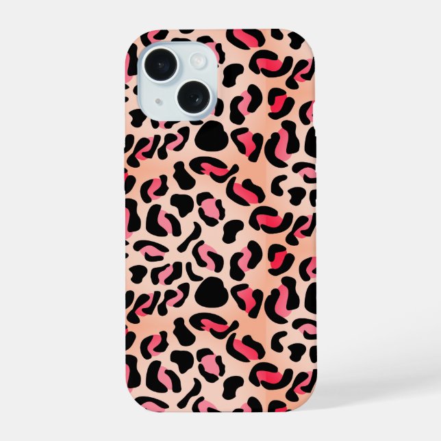 Estampa Animal de Padrão de Leopardo Moderno (Verso)