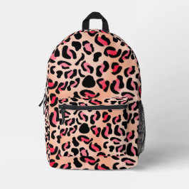 Estampa Animal de Padrão de Leopardo Moderno