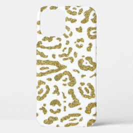 Estampa Animal Leopardo Guepardo Branco Brilho Dou