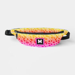 Estampa Animal Selvagem Rosa Amarelo Fofo Fashion