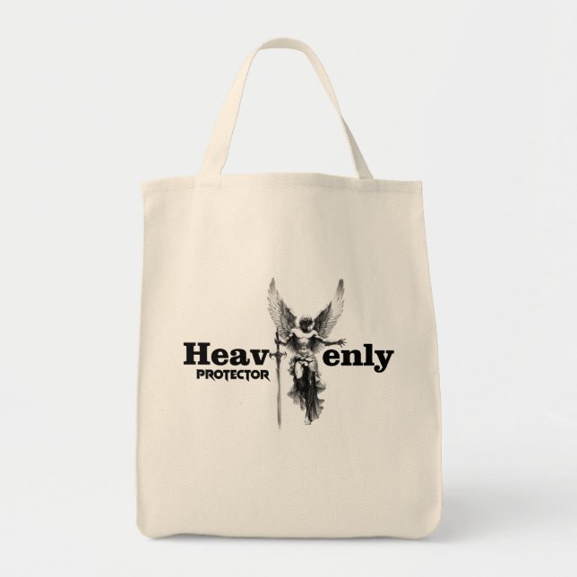 Estampa Anjo - Heavenly Protector - Bolsa (Frente)