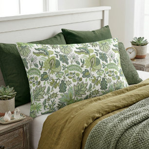 Estampa Floral Vintage Boho Verde