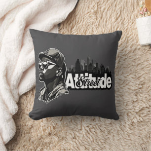 Estampa Hip Hop - Attitude Street - Almofada