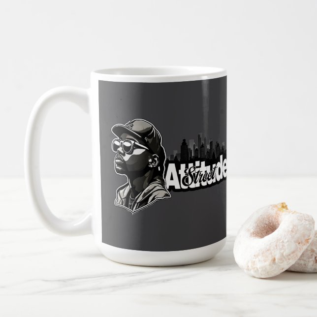Estampa Hip Hop - Attitude Street - Caneca (Com Donut)