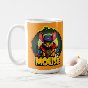 Estampa Hip Hop - Big mouse - Caneca