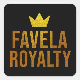 Estampa Hip Hop - Favela Royalty - Adesivo