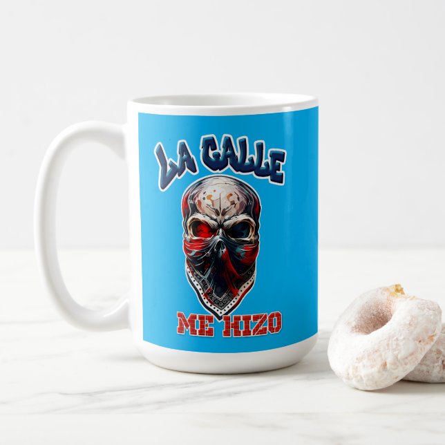 Estampa Hip Hop - La Calle Me Hizo - Caneca (Com Donut)