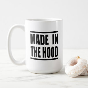 Estampa Hip Hop - Made in the Hood - Caneca