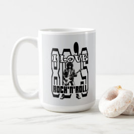 Estampa Rock - I Love 80s Rock’n’Roll – Caneca