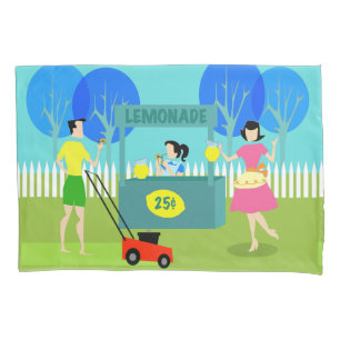 Estante de limonada para crianças retrô