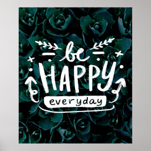 ESTAR FELIZ TODOS OS DIAS, Citar Poster