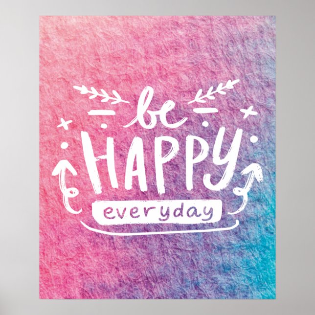 ESTAR FELIZ TODOS OS DIAS, Citar Poster (Frente)
