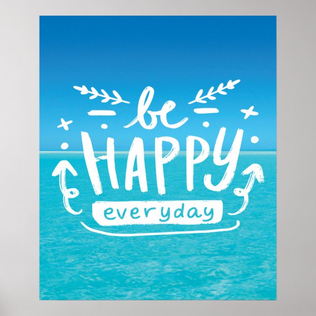 ESTAR FELIZ TODOS OS DIAS, Citar Poster (Frente)
