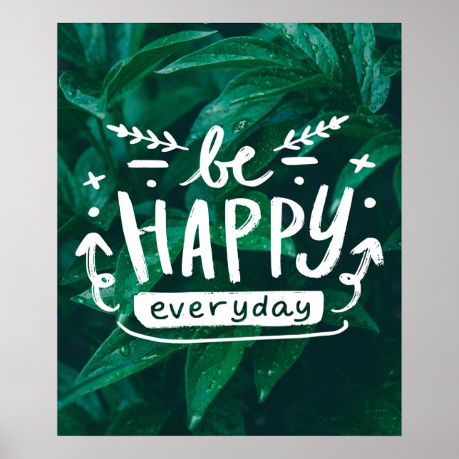 ESTAR FELIZ TODOS OS DIAS, Citar Poster (Frente)