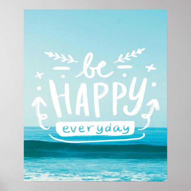 ESTAR FELIZ TODOS OS DIAS, Citar Poster (Frente)