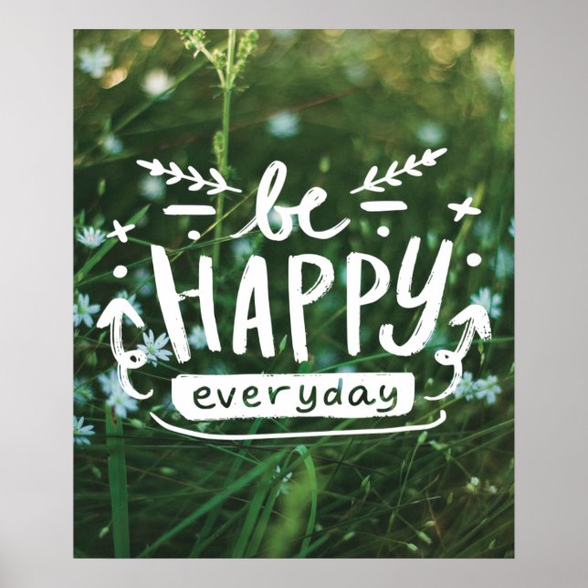 ESTAR FELIZ TODOS OS DIAS, Citar Poster (Frente)