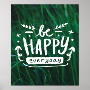 ESTAR FELIZ TODOS OS DIAS, Citar Poster