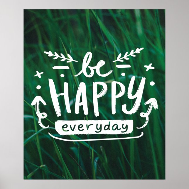ESTAR FELIZ TODOS OS DIAS, Citar Poster (Frente)