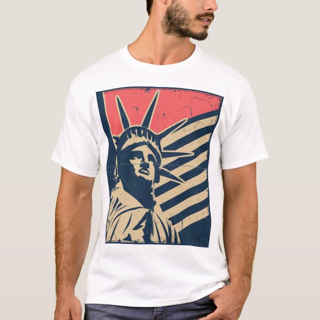 Estátua da Camisa Liberdade (Frente)