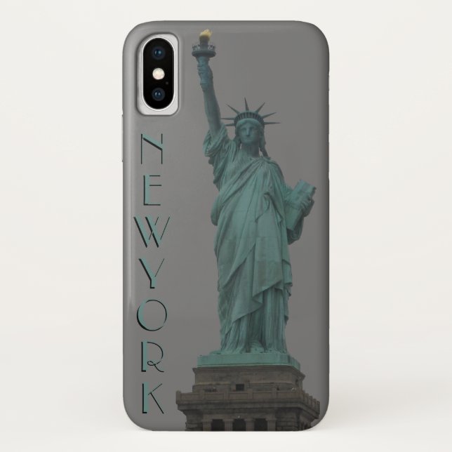 Estátua da capas de iphone de Nova Iorque do Souve (Verso)