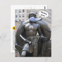 Estátua da juventude, Pensando em você - V cartão