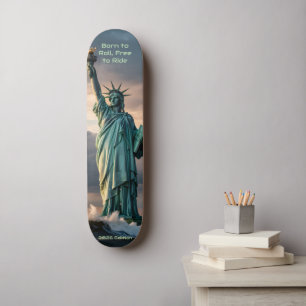 Estátua da Liberdade 1776–2026 Freedom Skate Art
