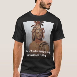 Estátua da Liberdade Manipulando T-Shirt
