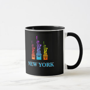 ESTÁTUA DA LIBERDADE NOVA YORK EUA CANECA DE CAFÉ